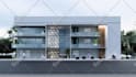 design 2d and 3d building facade and ai enhancement