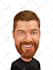 make digital portrait caricature from your photo