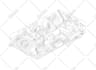draw 2d isometric room or house
