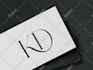 create modern minimalist and luxury wedding logo or monogram