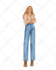 create a character art illustration, book cover illustration