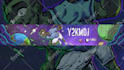 illustrate epic banner for your youtube channel