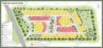 render rv park, campground map, site plan, or vector map