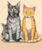 draw you a cartoon cat illustration