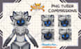 draw pngtuber model or custom png tuber avatar for your vtuber twitch stream