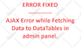 fix errors in any of the websites