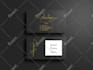 do vista print, moo, gold foil business card