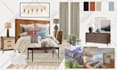 be your professional online interior decorator with layout,moodboard,shoplist