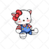 create cute gaming plushies stickers