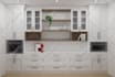 design bathroom, kitchen, bedroom and realistic 3d rendering interior