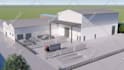 design and render 3d exterior for building