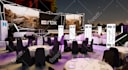 design a 3d event floorplan, exhibition, stage, booth