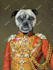 create custom royal historical pet portrait