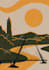 draw abstract minimalistic vector landscape in 24 hours