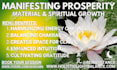 do a reiki manifesting prosperity material spiritual growth