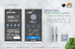 design digital card, digital vcard, digital name card, visiting card
