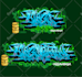 make graffiti illustration with badass style for your logo