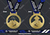 create production ready medal, coin and badge vector designs