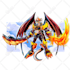 draw you as a digimon tamer or your digimon favorite