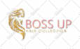 do 3 eye lash, hair extensions, and feminine logo design