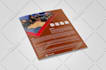 design business one sheet, sell sheet, product sheet