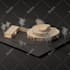 create and desing a minimalist wood render