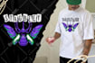 create bold streetwear tshirt design in skate punk style