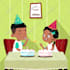create flat vector illustration for you character or children book