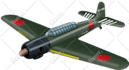 draw aircraft, helicopter into a vector illustration