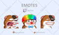do custom and cute character emotes