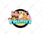 do chocolate,treat,freeze dried candy,bakery,kids or 3d logo