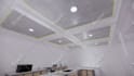 design modern false ceiling interior design 3d and 2d