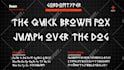 design or adjust your otf or ttf font