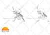 draw black and white creature design
