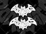 make typography animal logo with hand drawn tshirt design