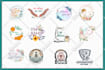 design a professional logo, flyer, business card and social media graphics
