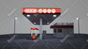 create 3d environment, 3d model and concept art with blender