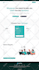 design home page or landing page for mobile and web apps