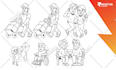 design a mascot or cartoon logo for your business