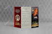 design invitation, event or church flyer, funeral, burial