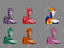 draw and generate 10k nfts , pixel, 2d, 3d nft art