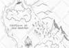 hand draw a fantasy map for your book