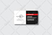 design minimalist and modern business card