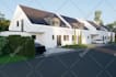 do 3d rendering for exterior design and site plan with 3d visualization