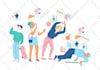 create web and app illustrations for storytelling and branding
