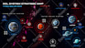 create you a galaxy map, space map, fantasy detailed map
