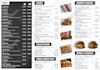 design food menu, restaurant and digital menu