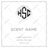 create a professional candle, product label design