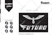 do creative birds, falcon, parrot and owl logo design