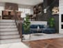 create modern bedroom interior design and realistic 3d rendering
